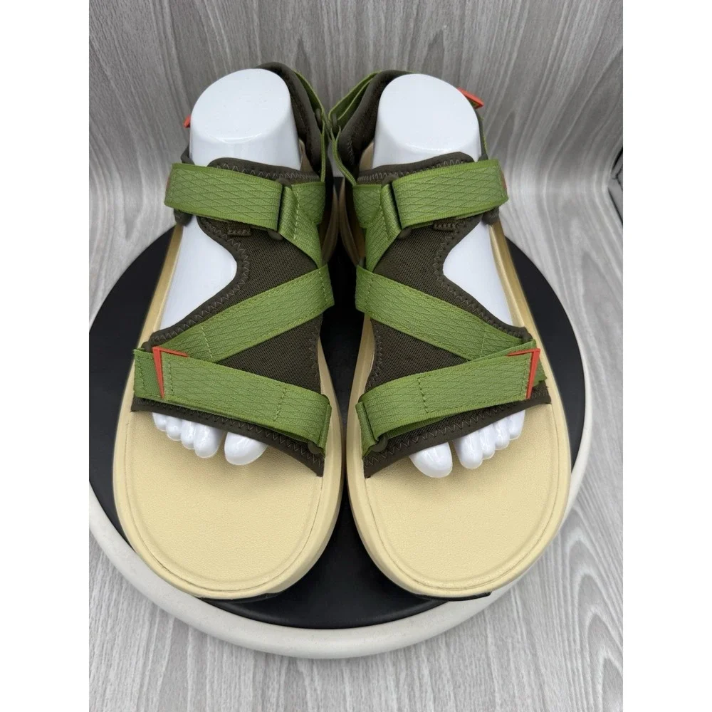 Teva Aventrail R2T Mens Size 11 Dark Olive Peridot Trail Running Hiking Sandals